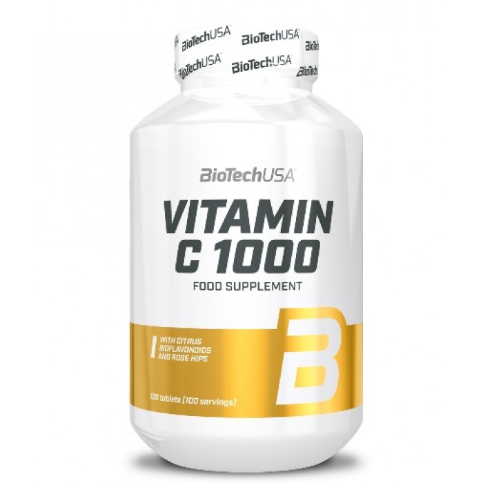 BIOTECH USA Vitamin C 1000 mg. / 100 Tabs.